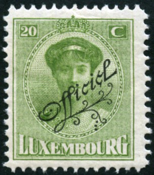 Timbre Luxembourg Y&T N�SE153