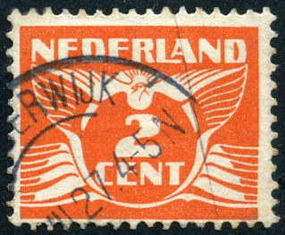 Timbre Pays-Bas Y&T N°134A Timbre Pays-Bas Y&T N°134A