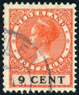 Timbre Pays-Bas Y&T N141A