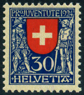 Timbre Suisse Y&T N217
