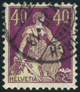 Timbre Suisse Y&T N�206