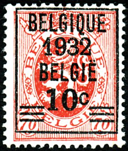  Sello Blgica Y&T N334