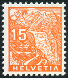 Timbre Suisse Y&T N°274 Timbre Suisse Y&T N°274