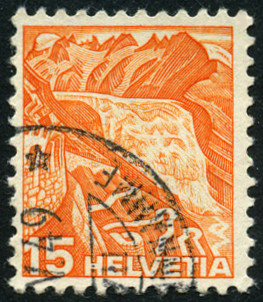 Timbre Suisse Y&T N°292 Timbre Suisse Y&T N°292