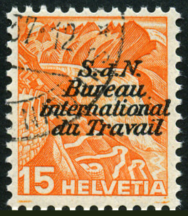 Timbre Suisse Y&T N°SE108 Timbre Suisse Y&T N°SE108