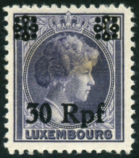 Timbre Luxembourg Y&T N�OC27