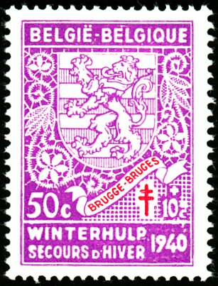 Sello Bélgica Y&T N°550 Sello Bélgica Y&T N°550