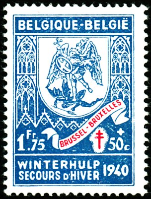 Timbre Belgique Y&T N°553 Timbre Belgique Y&T N°553