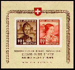 Timbre Suisse Y&T N°BF6 Timbre Suisse Y&T N°BF6