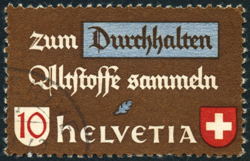 Timbre Suisse Y&T N°377 Timbre Suisse Y&T N°377