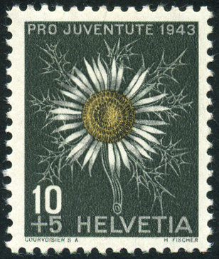 Timbre Suisse Y&T N°389 Timbre Suisse Y&T N°389