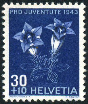 Timbre Suisse Y&T N°391 Timbre Suisse Y&T N°391