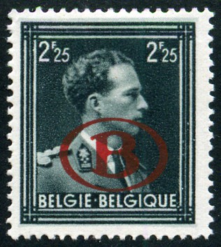 Timbre Belgique Y&T N°SE35 Timbre Belgique Y&T N°SE35
