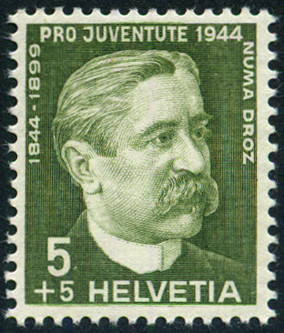 Timbre Suisse Y&T N°399 Timbre Suisse Y&T N°399