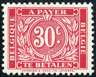 Timbre Belgique Y&T N°TA51 Timbre Belgique Y&T N°TA51