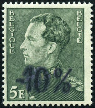 Sello Bélgica Y&T N°724E Sello Bélgica Y&T N°724E