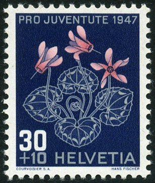 Timbre Suisse Y&T N°448 Timbre Suisse Y&T N°448