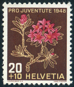 Timbre Suisse Y&T N°469 Timbre Suisse Y&T N°469