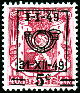  Sello Blgica Y&T N800