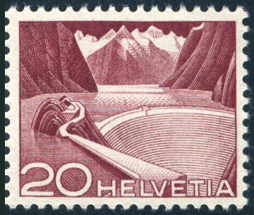 Timbre Suisse Y&T N�485