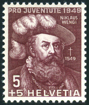 Timbre Suisse Y&T N°493 Timbre Suisse Y&T N°493