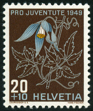 Timbre Suisse Y&T N°495 Timbre Suisse Y&T N°495