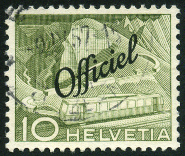 Timbre Suisse Y&T N°SE286 Timbre Suisse Y&T N°SE286