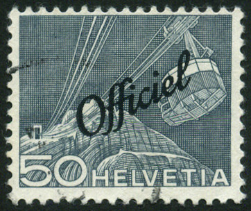 Sello Helvetia Y&T N°SE293 Sello Helvetia Y&T N°SE293