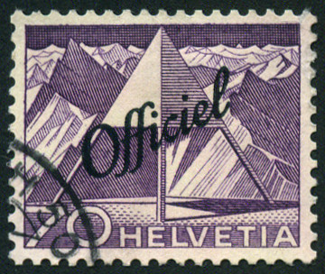 Timbre Suisse Y&T N°SE295 Timbre Suisse Y&T N°SE295