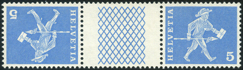  Sello Helvetia Y&T N643d