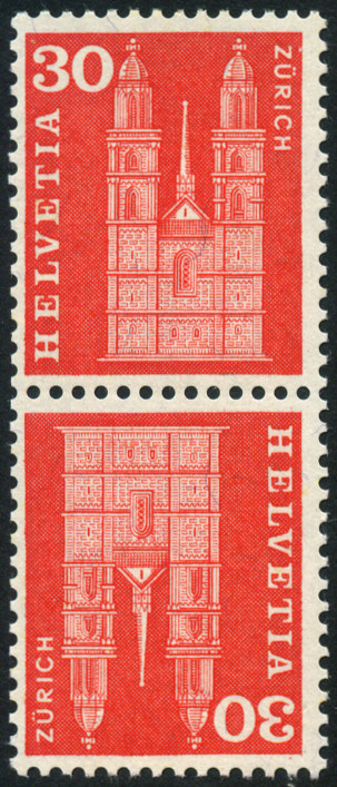  Sello Helvetia Y&T N648b