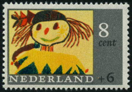 Timbre Pays-Bas Y&T N�824