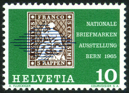 Timbre Suisse Y&T N�744