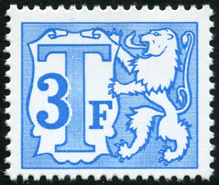 Timbre Belgique Y&T N°TA68 Timbre Belgique Y&T N°TA68