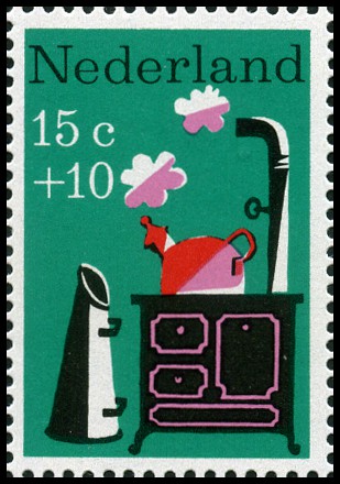 Timbre Pays-Bas Y&T N�861