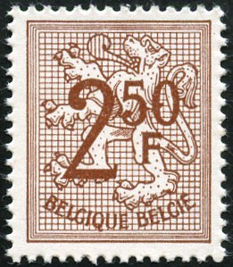 Timbre Belgique Y&T N°1544 Timbre Belgique Y&T N°1544