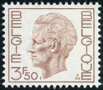 Timbre Belgique Y&T N°1596 Timbre Belgique Y&T N°1596