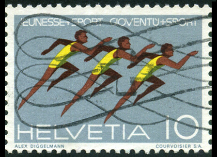 Timbre Suisse Y&T N°872 Timbre Suisse Y&T N°872