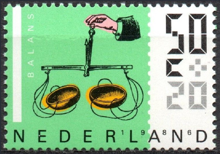 Timbre Pays-Bas Y&T N�1258