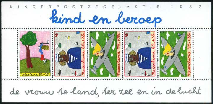 Timbre Pays-Bas Y&T N°BF30 Timbre Pays-Bas Y&T N°BF30