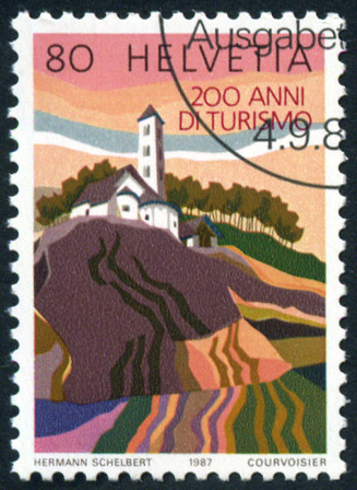 Timbre Suisse Y&T N�1281