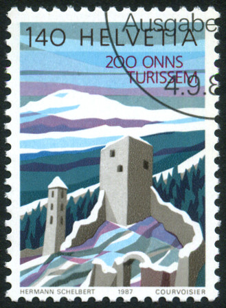 Timbre Suisse Y&T N�1283