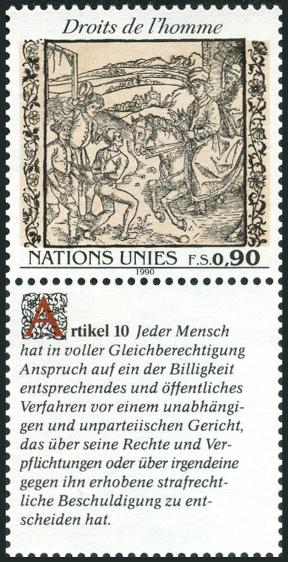 Timbre O.N.U. Gen�ve Y&T N�200