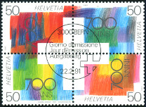 Timbre Suisse Y&T N1368-71