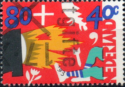 Timbre Pays-Bas Y&T N�1458