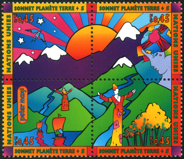 Timbre O.N.U. Genève Y&T N°329-332 Timbre O.N.U. Genève Y&T N°329-332