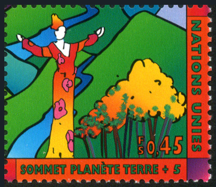 Timbre O.N.U. Gen�ve Y&T N�332