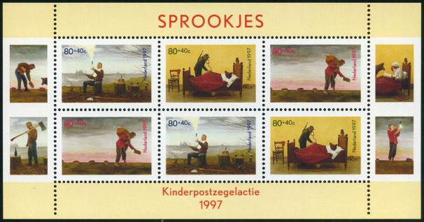 Sello Holanda Y&T N°BF54 Sello Holanda Y&T N°BF54