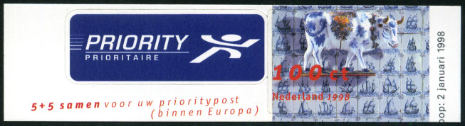 Timbre Pays-Bas Y&T N�1615a