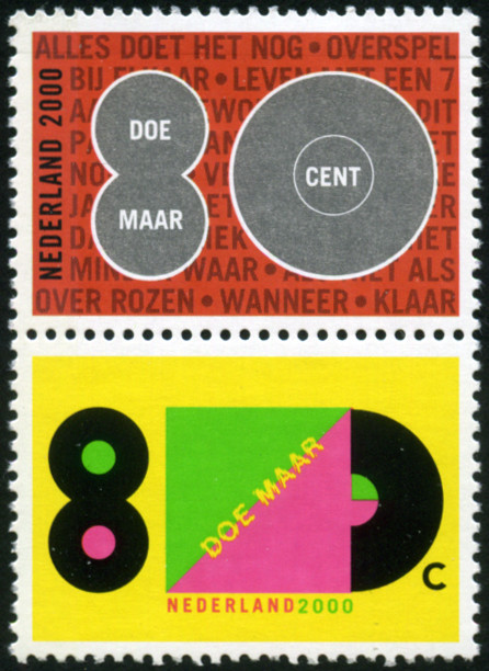 Timbre Pays-Bas Y&T N�1775-76